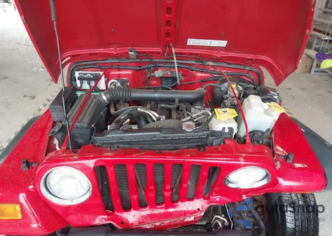 2002 Jeep Wrangler / Tj X from USA, damaged, VIN 1J4FA39S32P775944
